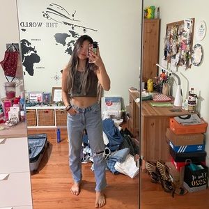 banana republic straight cut jeans